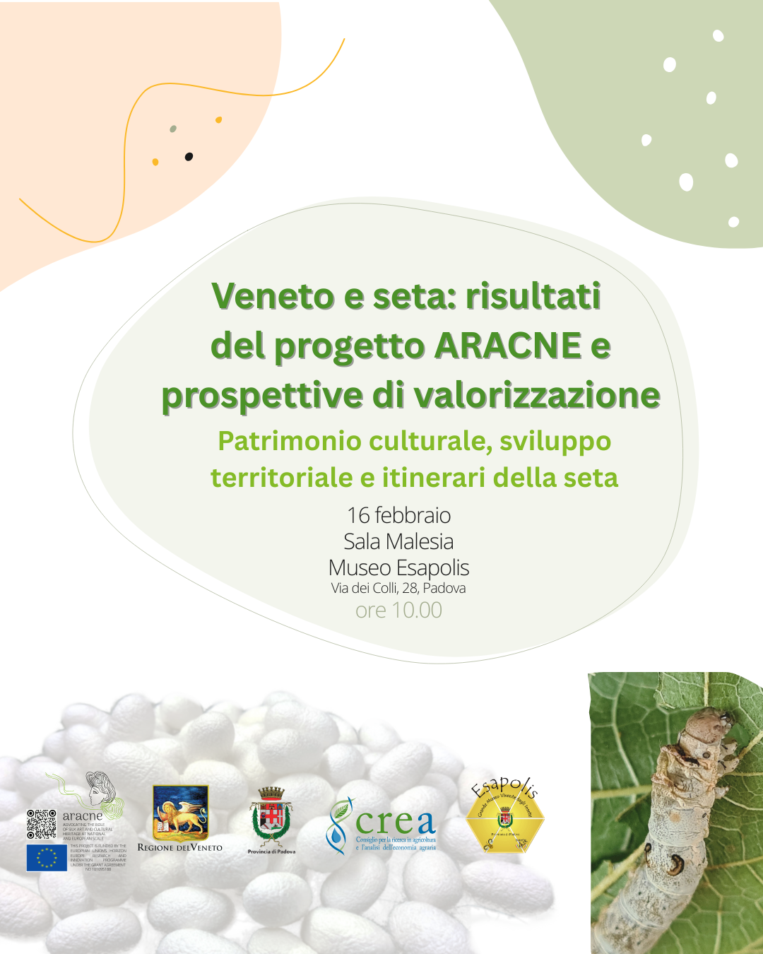 Veneto e seta: risultati del progetto ARACNE e prospettive di valorizzazione